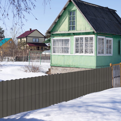 20 panneaux de toiture en métal, panneaux de toiture galvanisés de 3,54 pi x 1,6 pi, panneaux de revêtement en métal avec vis en acier pour pergola, abri de jardin, remise, entreposage extérieur, poulailler, patio, garages-gris