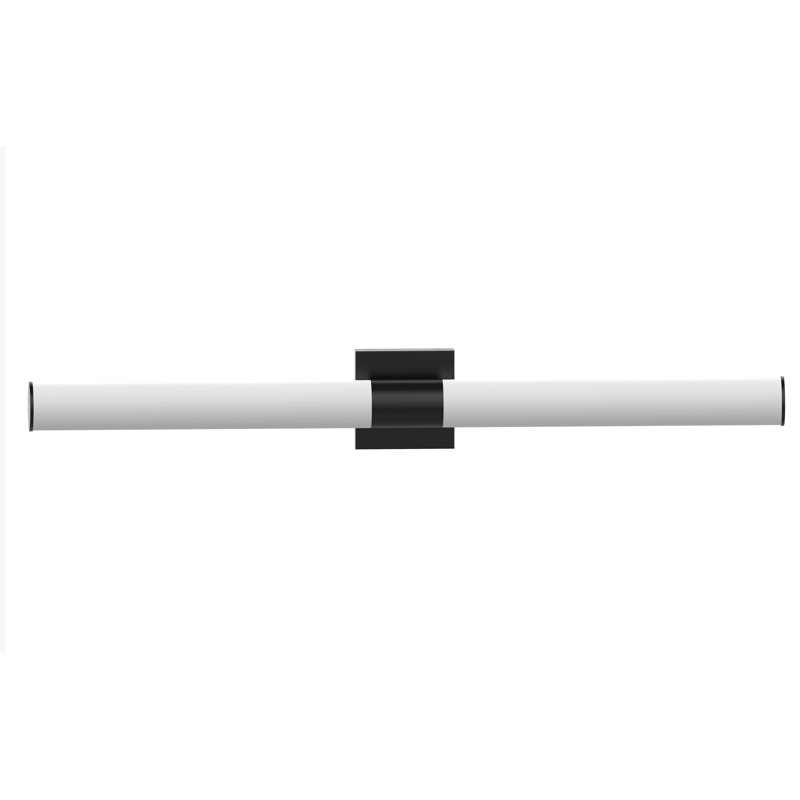 Applique murale en nickel brossé Orren Ellis, Chrome