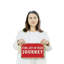 Enseigne en plastique «Find Joy In Your Journey Street» 8 po x 12 po