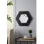 Miroir hexagonal moderne, décoration murale pour le salon-995367842