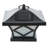 Low Voltage Solar Powered Integrated LED Fence Post Cap Light 4 In. X 4 In. Pack