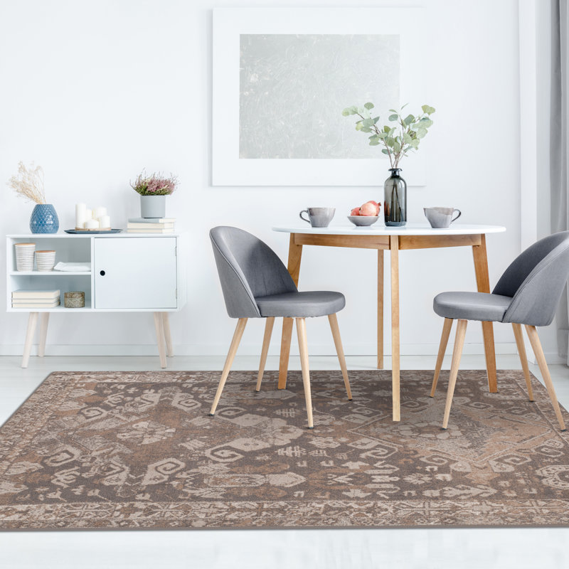 Abstract Indoor Rug, Rectangle 8'9.6" x 12'6"