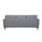 Kyrene Light Gray Linen Sofa
