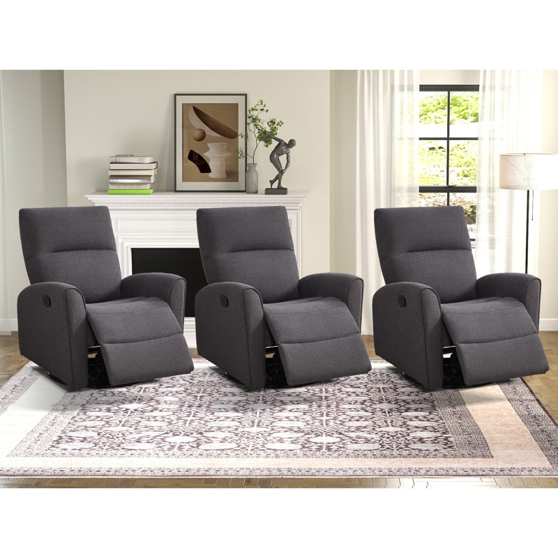 Fauteuil inclinable manuel pivotant 32,3 po