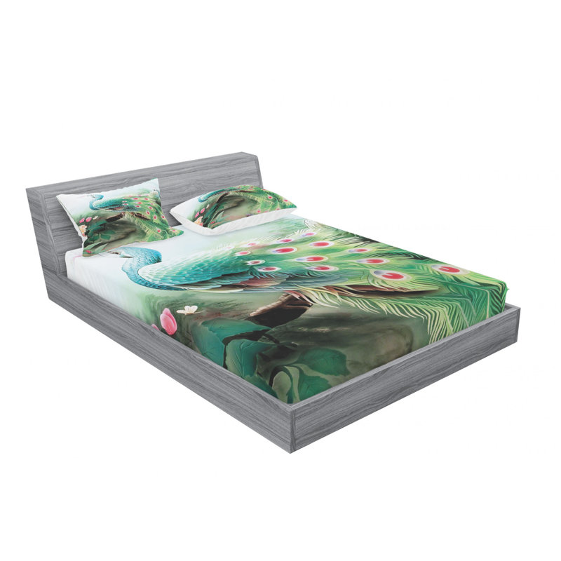Microfiber Sheet Set, Full Sheet Set with Fitted Sheet