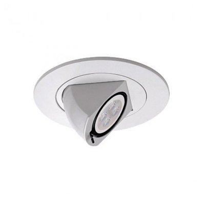 Round Adjustable Directional Open Recessed Trim