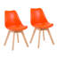 Chaise d'appoint rembourrée Pascal-1111361220