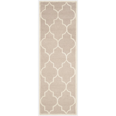 Cannen Hand Tufted Wool Trellis Rug