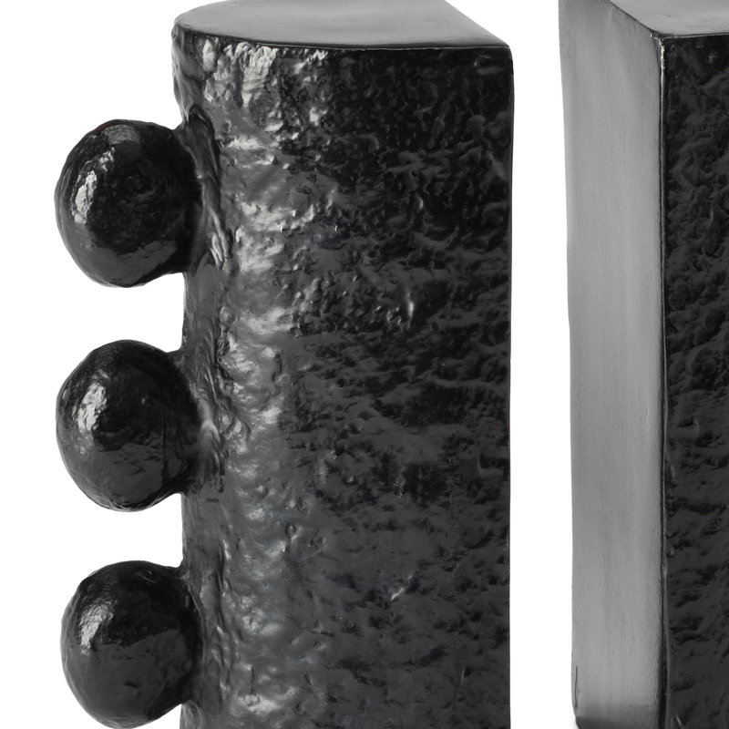 Sanya Bookend Set, Black