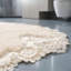 Ensemble de tapis de bain 2 pièces à bordure festonnée Lillianna