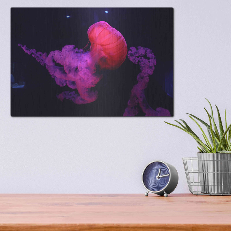 «Mushroom Cloud» par Luxe Metal Portfolio, H 12 po x l 16 po 