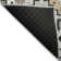 Machine Washable Indoor/Outdoor Xhevrie Black Rug
