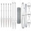 60 cm H x 1000 cm W Steel Border Fencing