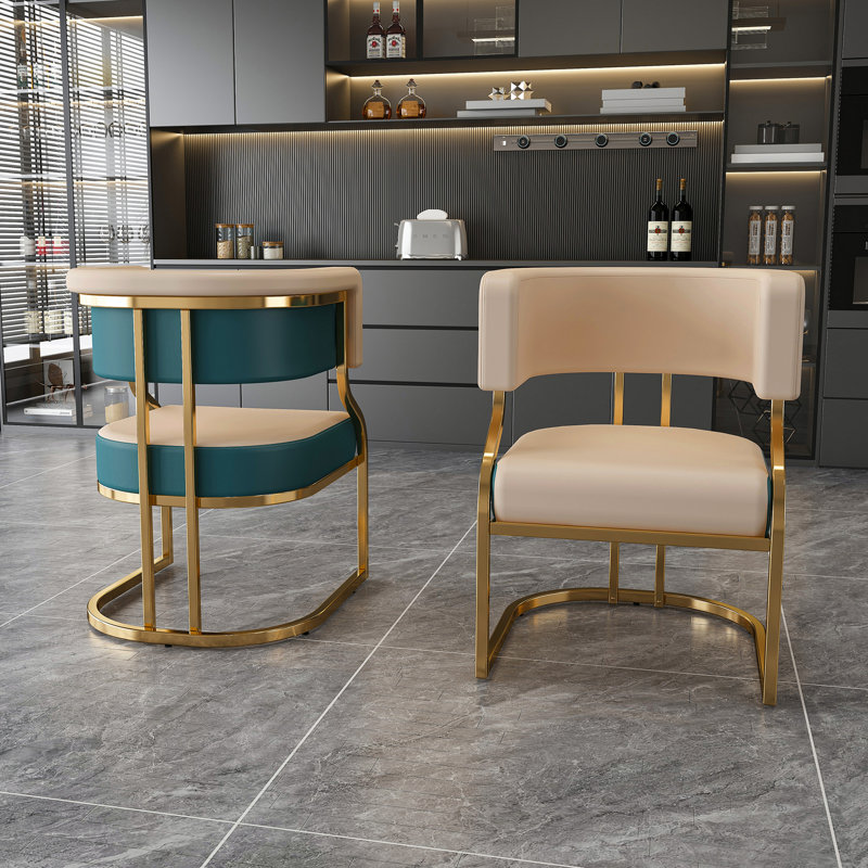 Ensemble de 2 chaises de salle à manger modernes