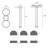 Reals Integrated LED Metal Bollard Light-21955019-21955020