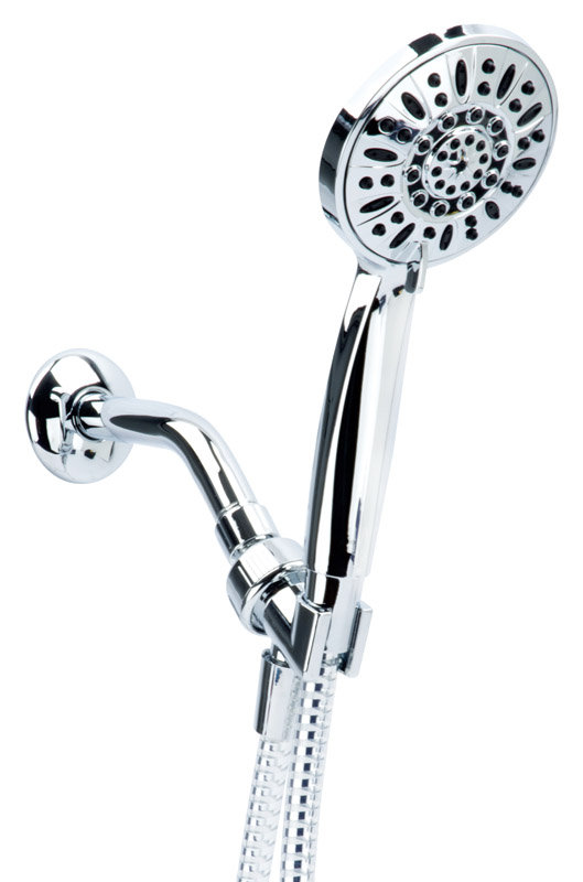 OakBrook Chrome 3-Setting Handheld Showerhead with Pulse and Mist