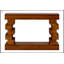Console géométrique empilable en bois, parfaite pour un décor moderne et des solutions de rangement polyvalentes.