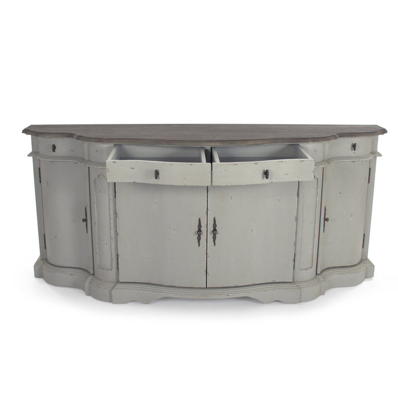 Courbe 70'' W Solid Wood Sideboard