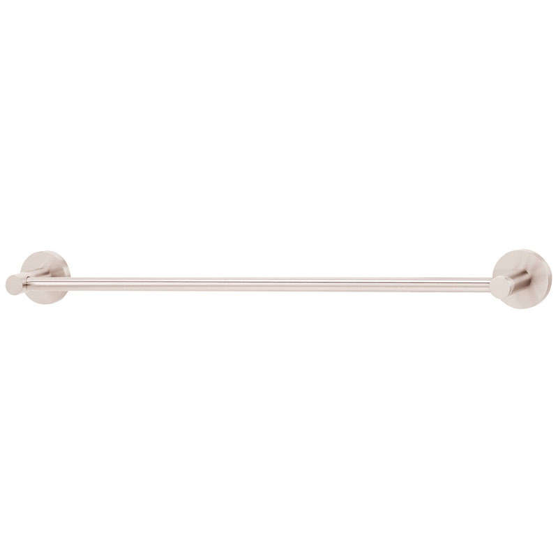 Towel Bar, Polished Nickel, 2" H x 13.63" L x 2.38" D