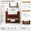 Ensemble de meuble-lavabo simple l 36 po x P 22 po x H 36 po Pomperie-1134569493