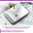 DeerValley Ally 19" x 15" Vitreous China Rectangular Bathroom Sink Vessel Sink-75959938