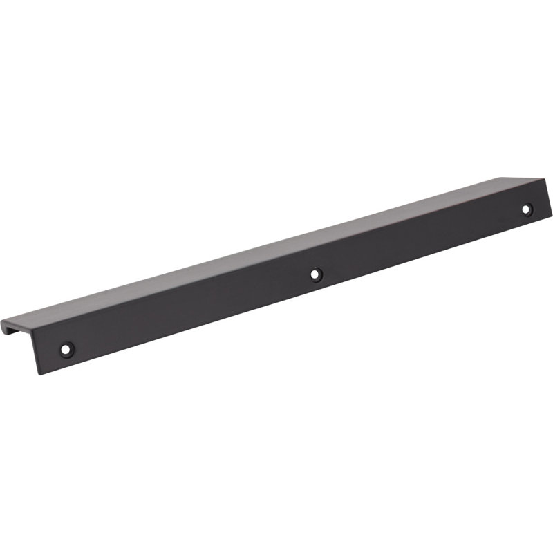 Edgefield 4 1/2" Center to Center Finger Pull, Matte Black