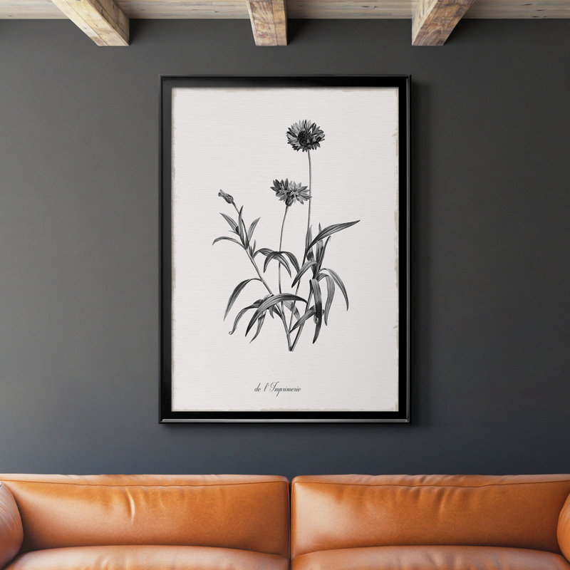 Simplement impérial - cadre photo, impression sur toile, H 30,5 po x l 42,5 po x P 1,5 po, Noir
