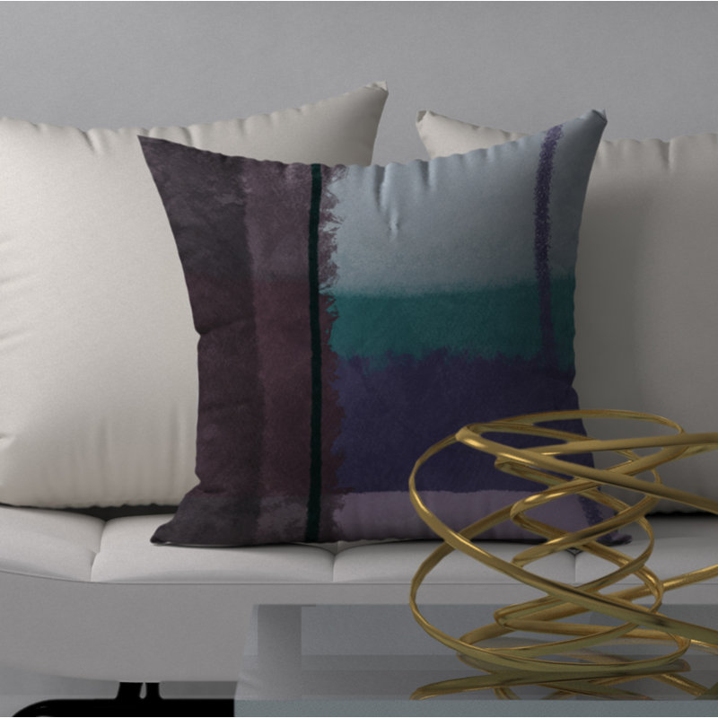Housse de coussin carrée/insert, 20 po X 20 po