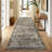 Washable Area Rug Vintage Rug Non Shedding Non Slip Rug Soft Low Pile Thin Rug, Distressed Floral Rug, Retro Oriental Rug, Decorative Printed Rug for Living Room Bedroom-1813473054