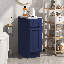 Base de meuble-lavabo simple autoportante 12 po 12 po-92363361