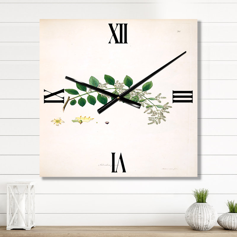 Horloge murale Plant Life XVIII, Très grand