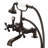 Stonington 3 Handle Deck Clawfoot Tub Faucet-19139527-19139521