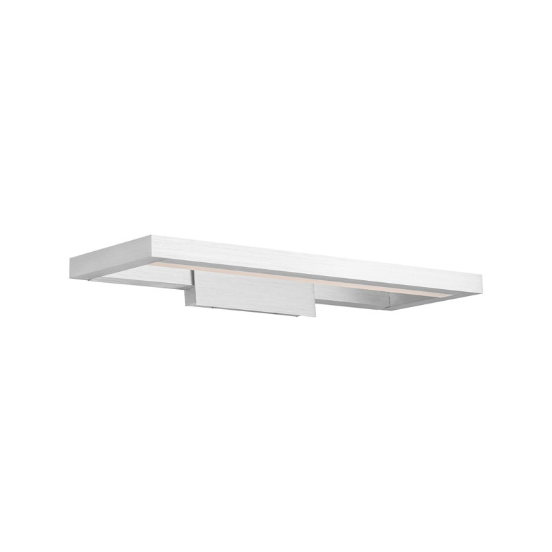 1 - Light LED Vanity Light, Black, 3000K