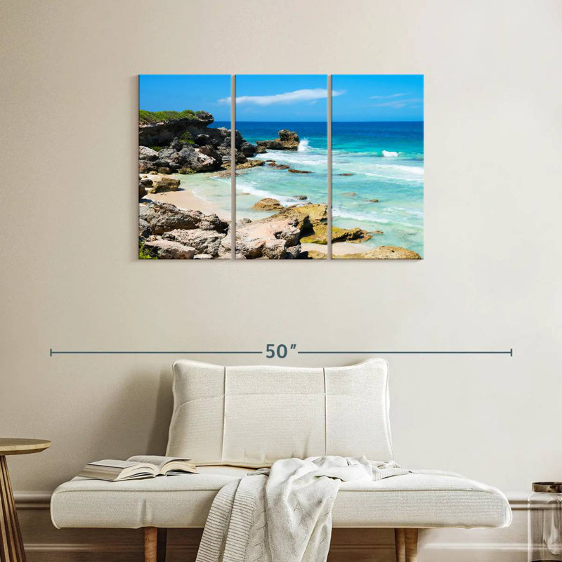 Gillard Isla Mujeres Coastline II, 24" H x 38" W