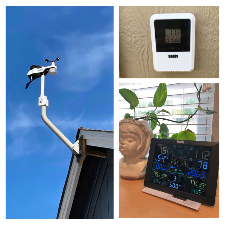 Raddy WF-100C 14-IN-1 Weather Stations Wireless Indoor Outdoor