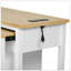 Îlot de cuisine extensible avec table de salle à manger, rangement interne et prises de courant pour une utilisation polyvalente et une utilisation efficace de l'espace-125572216
