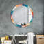 Huldar Glass Flat Wall Mirror