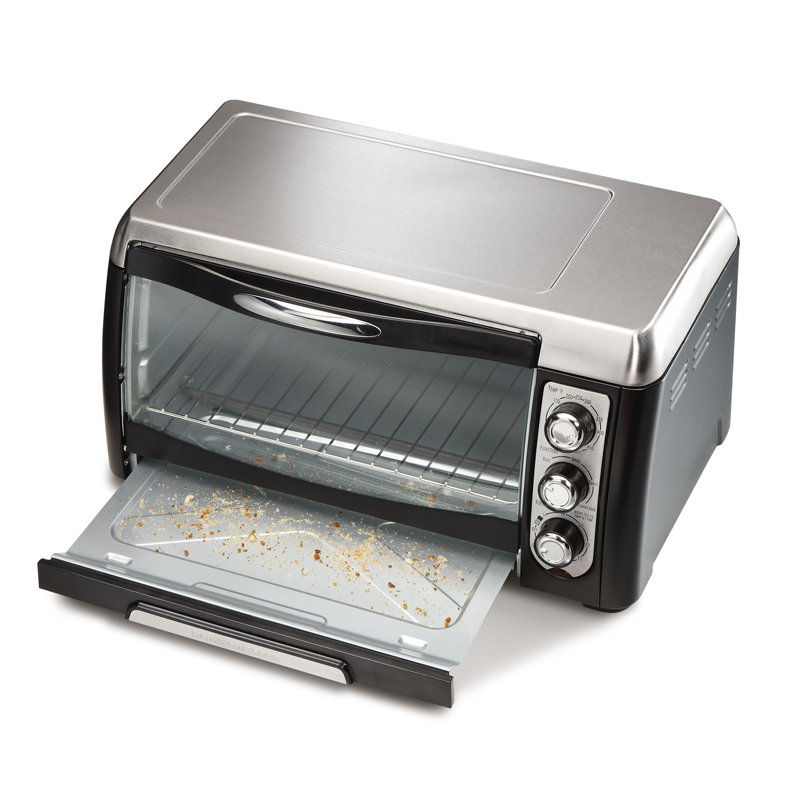 Hamilton Beach® ensemble 6 Slice Toaster Oven, Black