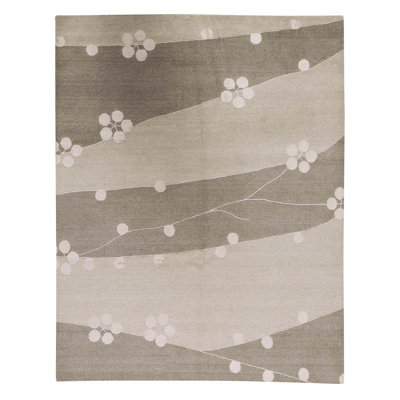 Wool Floral Indoor Rug