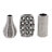 Ceramic Decorative Vase with Varying Patterns Set-1308630828-1308630826