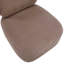 Chaise d'appoint moderne en polyester brun pour le salon - Convient aux animaux de compagnie, capacité de 330 lb, siège de salon élégant pour la maison et le bureau-2069628402