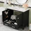 36" Bathroom Vanity With Divided Storage – Ceramic Sink, Soft-Close Doors, Double Shelves & Organized Drawer-112550200