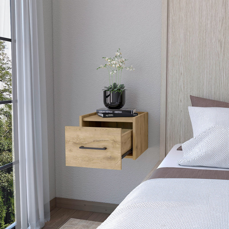 Table de chevet Abida, Beige