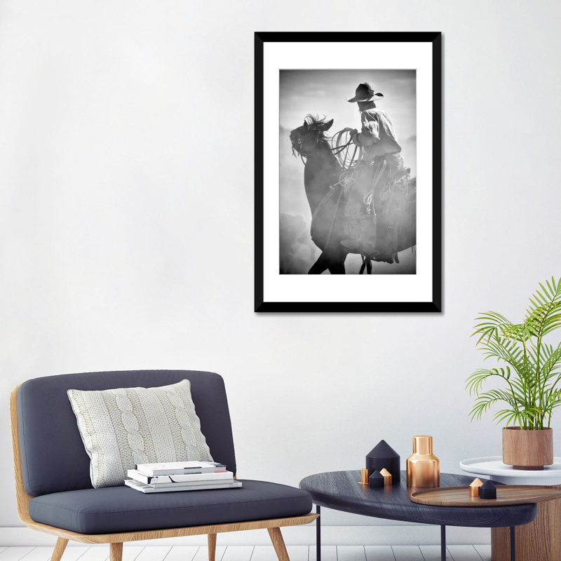Outils du commerce par Dan Ballard - reproduction de photo sur toile, H 24 po x l 16 po x P 1 po, Papier d'art encadré noir