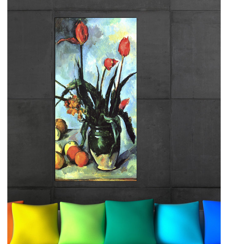 Paul Cezanne - Wrapped Canvas Painting, 140cm H x 70cm W x 1.8cm D