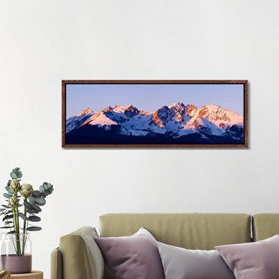 Rocky Mountain Range by Dan Ballard - Panoramic Print on Canvas