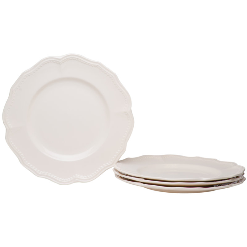 Red Vanilla Classic White 11.25" Dinner Plate