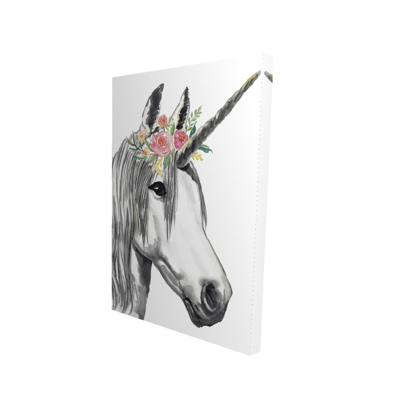 Unicorn - Horse Illustrative Canvas for Home Decor | Art