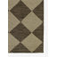 Winnie Wool Geometric Area Rug in Brown/Tan-1073689735