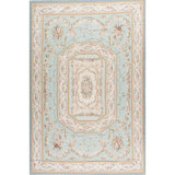 Aubusson Renaissance Wool Oriental Area Rug